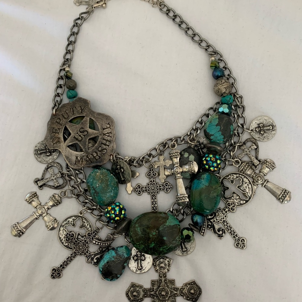 DEPUTY MARSHAL TURQUOISE NECKLACE